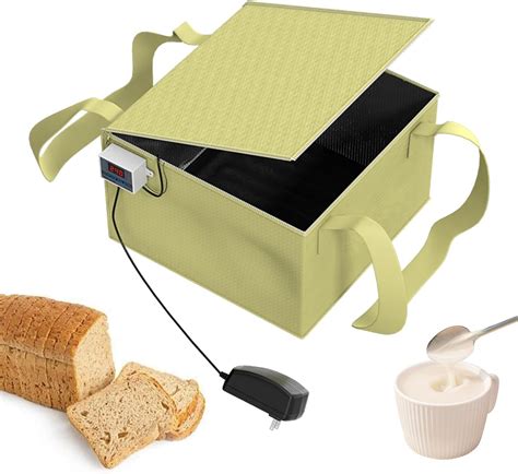 electrical bread box|electric proofing box for bread.